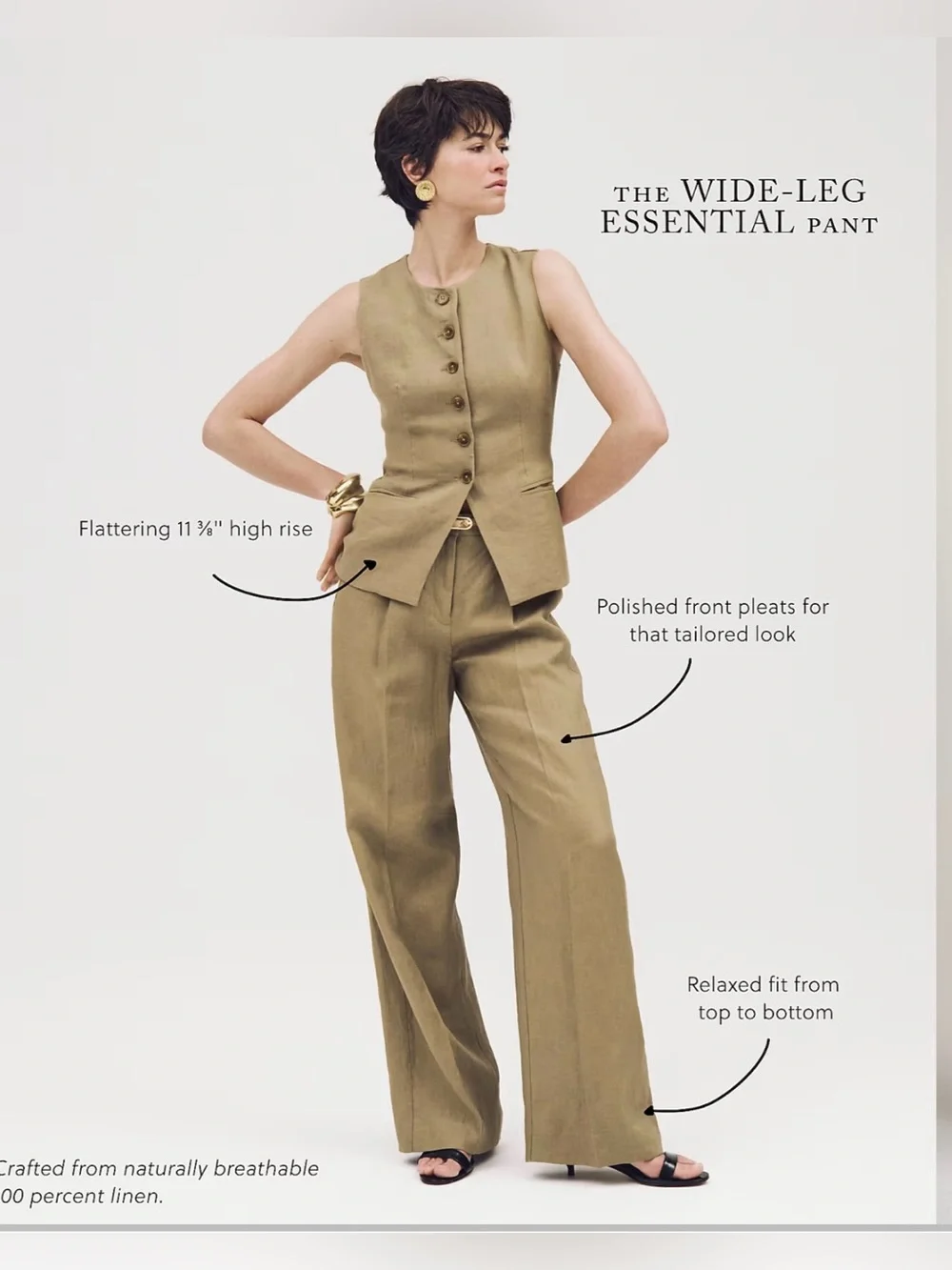 J. Crew tailored straight